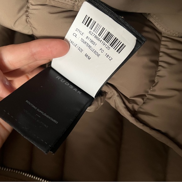 Rudsak Down Jacket with Fur Hood - Picture 8 of 8